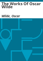 The_works_of_Oscar_Wilde