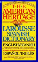 The_American_Heritage_Larousse_Spanish_dictionary