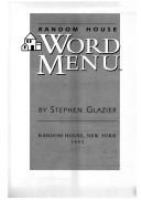 Random_House_word_menu