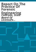 Report_on_the_practice_of_forensic_engineering