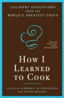 How_I_learned_to_cook