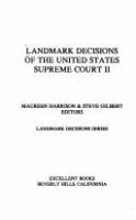 Landmark_decisions_of_the_United_States_Supreme_Court_II