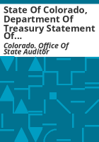 State_of_Colorado__Department_of_Treasury_statement_of_federal_land_payments_for_the_year_ended_September_30__2010