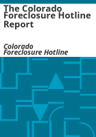 The_Colorado_Foreclosure_Hotline_report