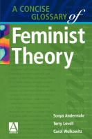 A_concise_glossary_of_feminist_theory