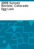 2008_sunset_review__Colorado_egg_law