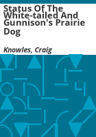 Status_of_the_white-tailed_and_Gunnison_s_prairie_dog