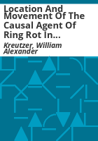 Location_and_movement_of_the_causal_agent_of_ring_rot_in_the_potato_plant